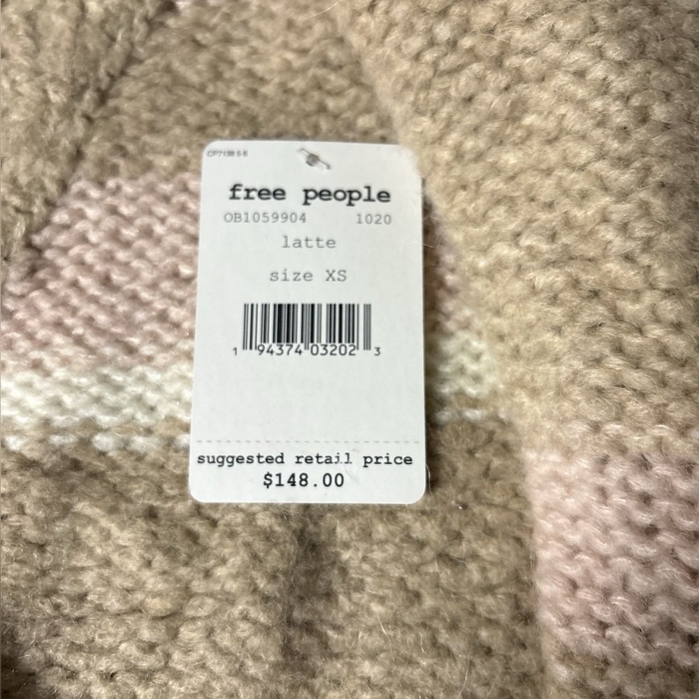 NWT Free People Fine Time Cardigan XS - Picture 5 of 8